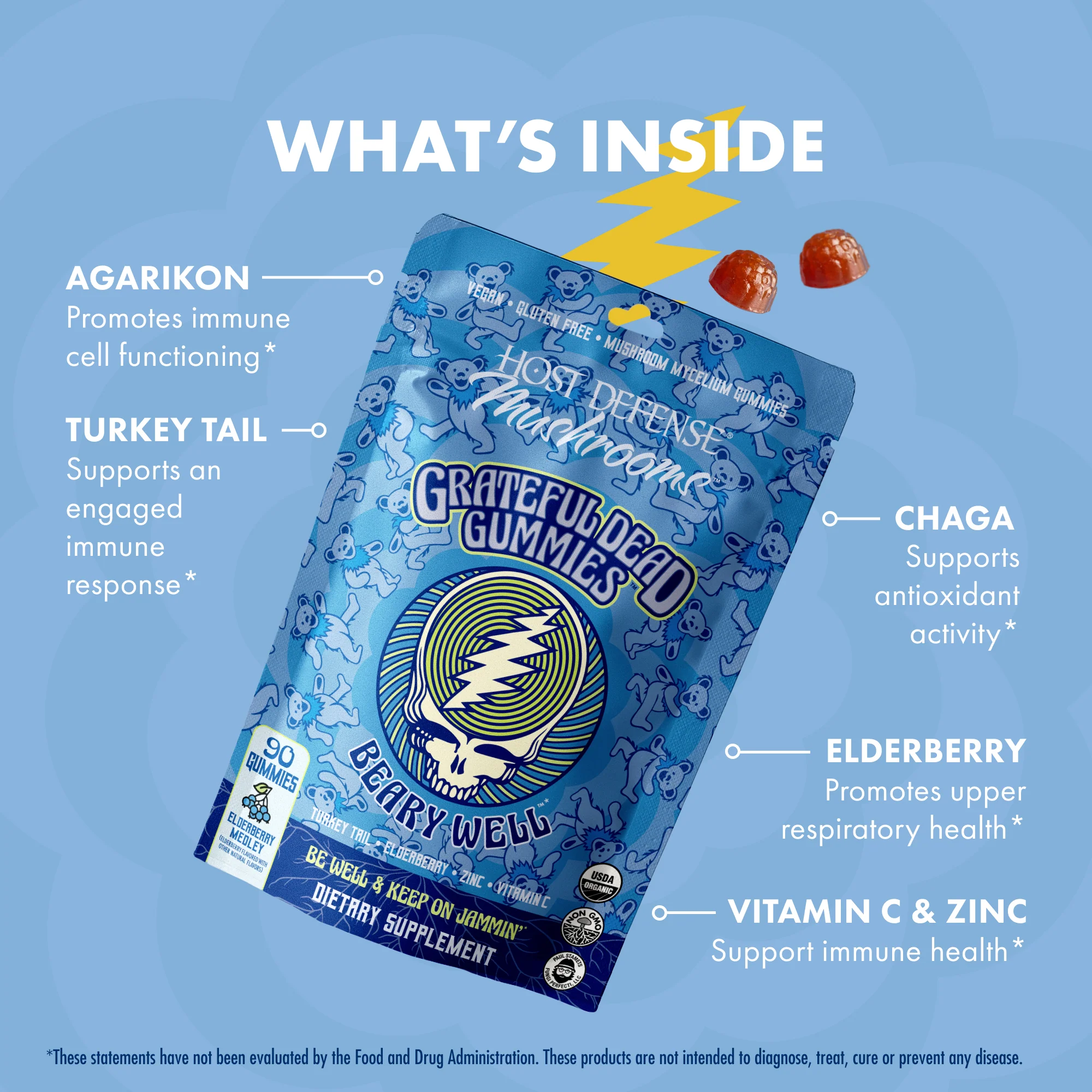 Grateful Dead Gummies™ - Beary Well™* - Image 6