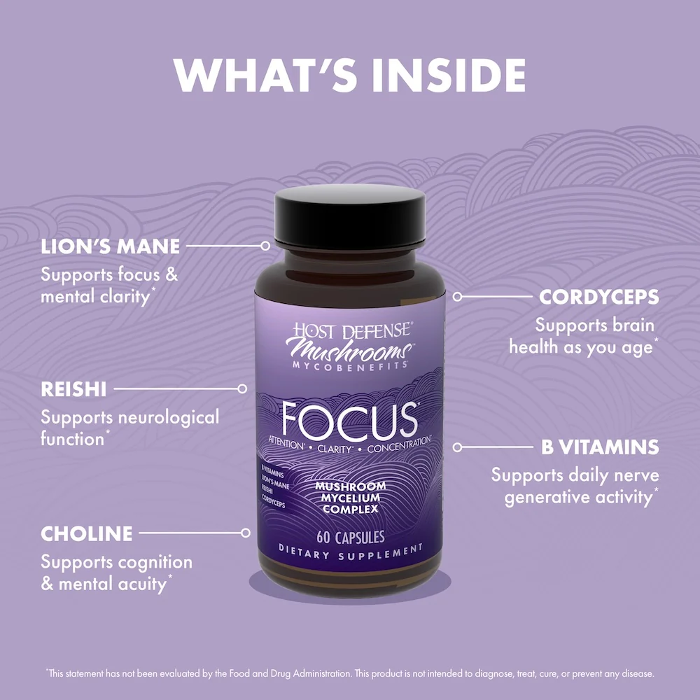 MycoBenefits® Focus* Capsules - Image 6